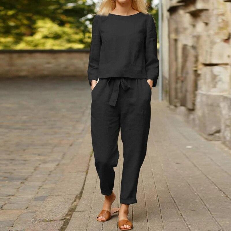 Claire - Elegant set in soft linen