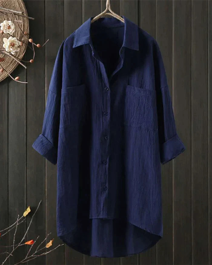Anj | Relaxed Fit Long Sleeves Blouse