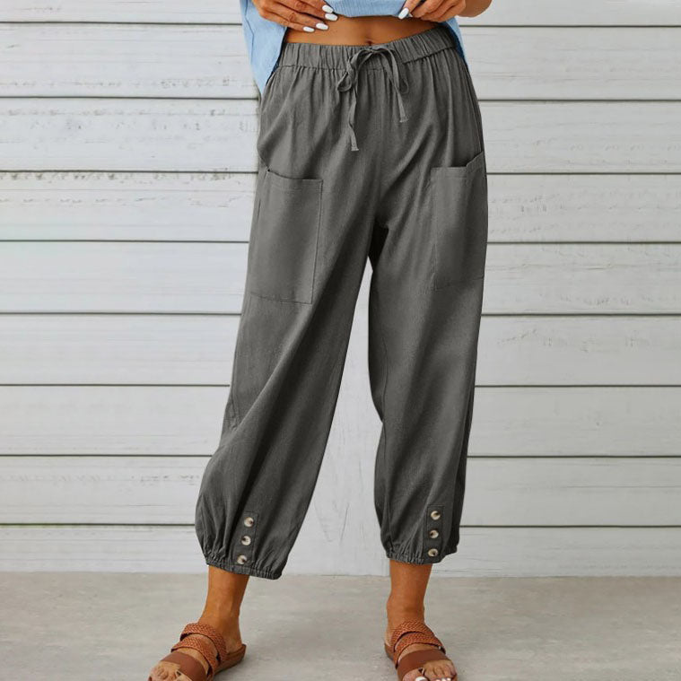 Mélina™ - Trousers with wide leg