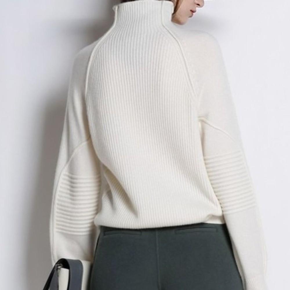 Carnella - Soft cashmere turtleneck jumper