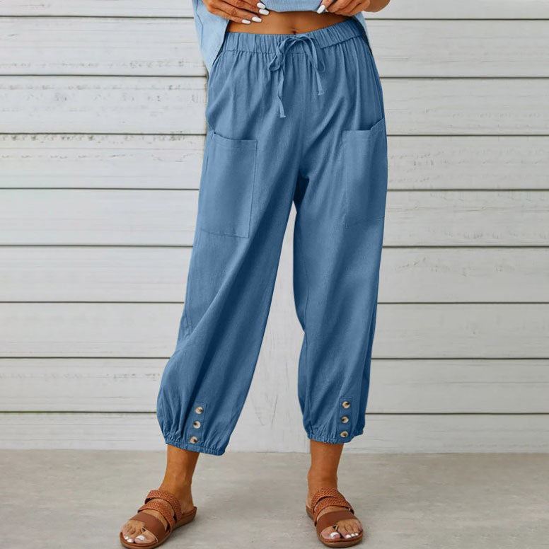 Mélina™ - Trousers with wide leg