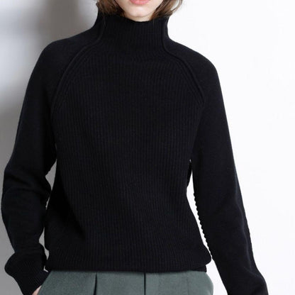 Carnella - Soft cashmere turtleneck jumper