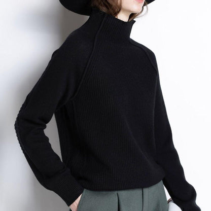 Carnella - Soft cashmere turtleneck jumper