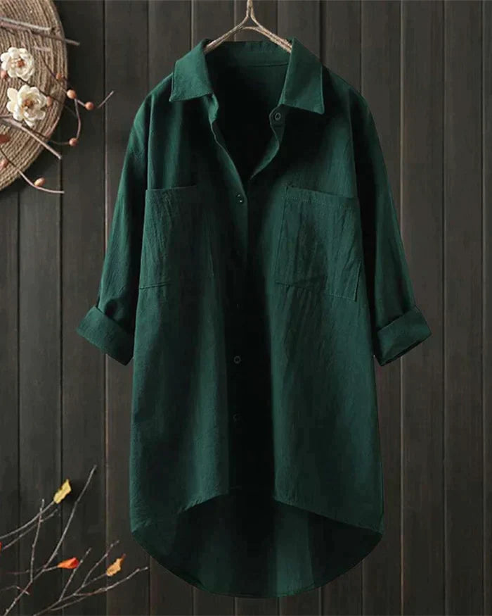 Anj | Relaxed Fit Long Sleeves Blouse