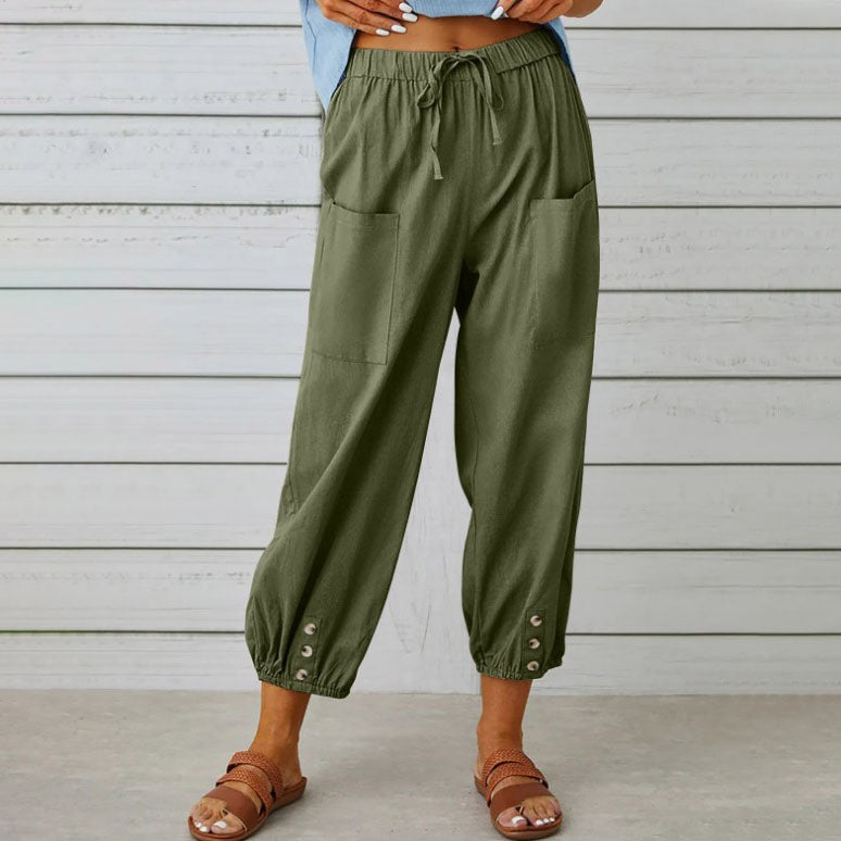 Mélina™ - Trousers with wide leg