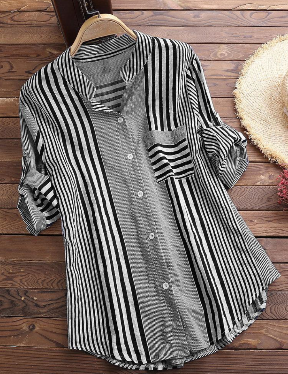Suzzie | Striped Blouse