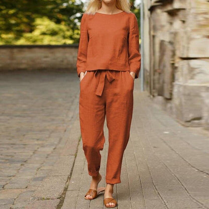 Claire - Elegant set in soft linen