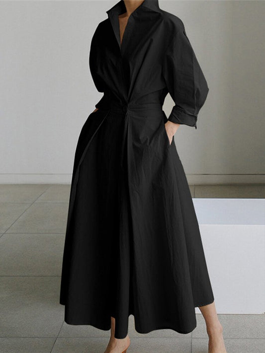 Aleona™ Retro Collar Dress
