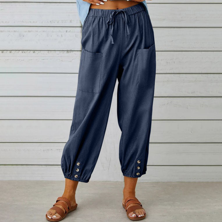 Mélina™ - Trousers with wide leg