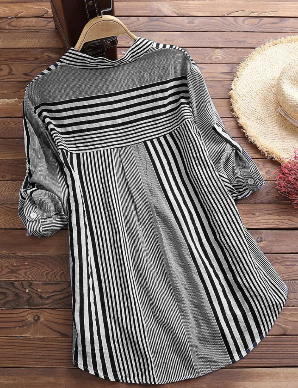Suzzie | Striped Blouse
