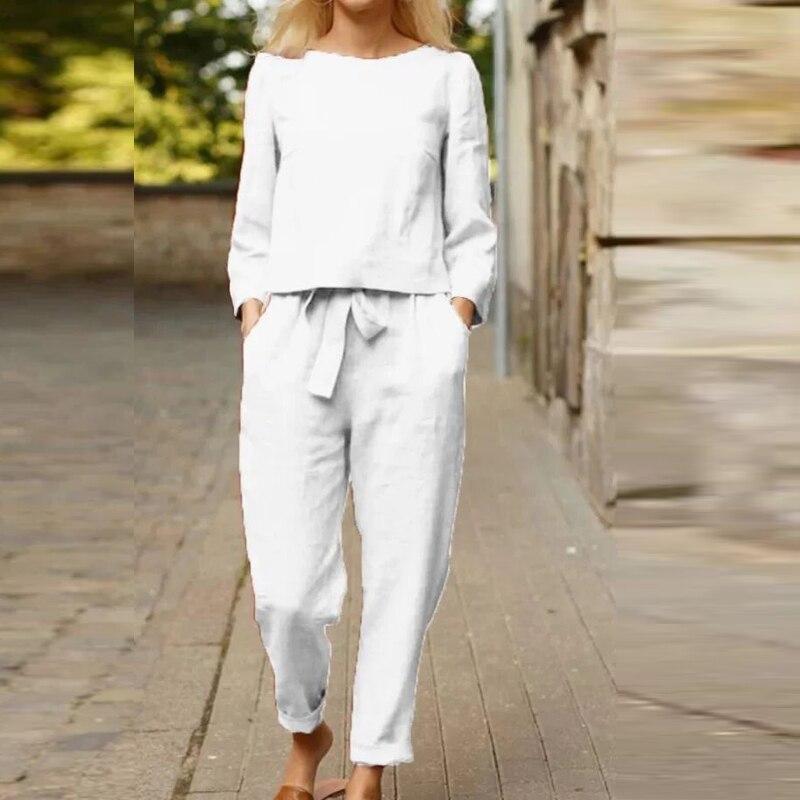 Claire - Elegant set in soft linen
