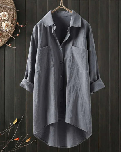 Anj | Relaxed Fit Long Sleeves Blouse