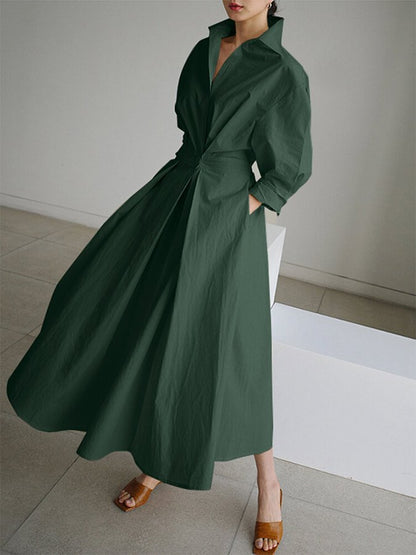 Aleona™ Retro Collar Dress