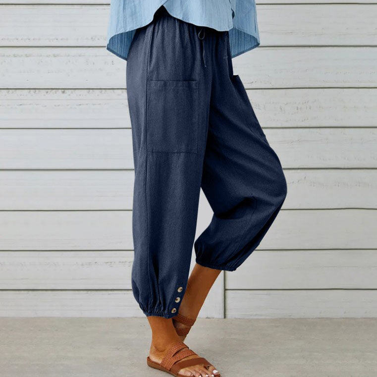 Mélina™ - Trousers with wide leg