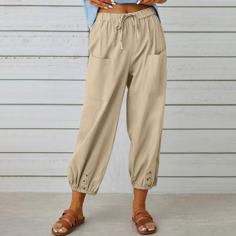 Mélina™ - Trousers with wide leg