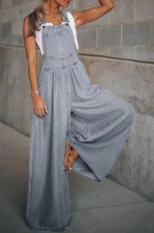 Belinda™ - Comfortable denim overall for women