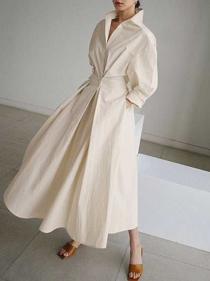 Aleona™ Retro Collar Dress