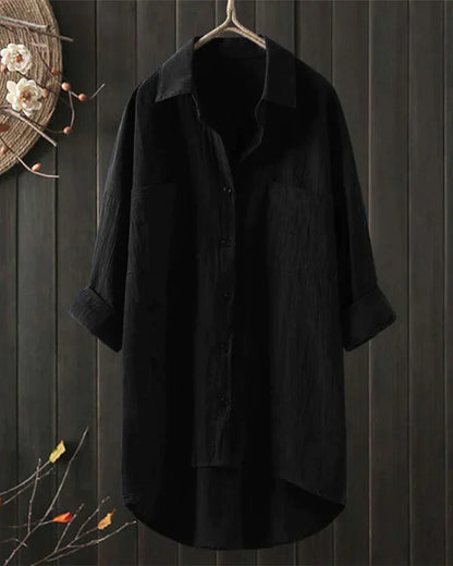 Anj | Relaxed Fit Long Sleeves Blouse