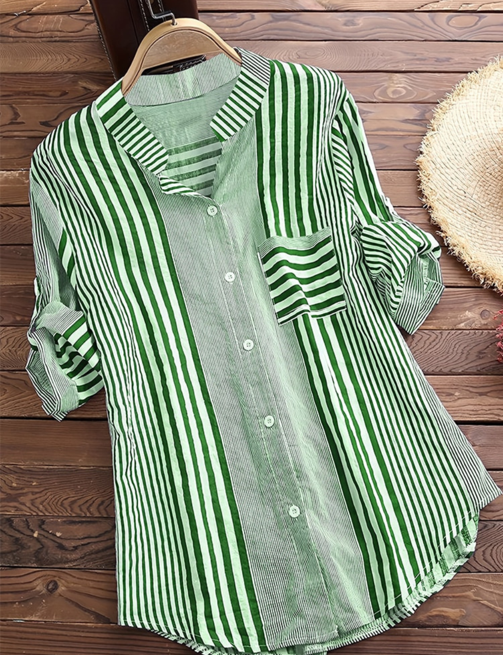 Suzzie | Striped Blouse