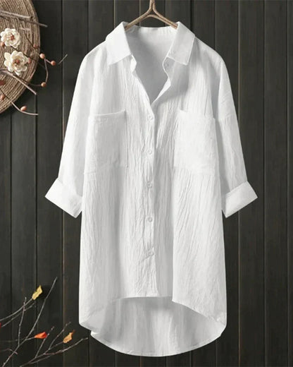 Anj | Relaxed Fit Long Sleeves Blouse