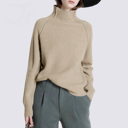 Carnella - Soft cashmere turtleneck jumper