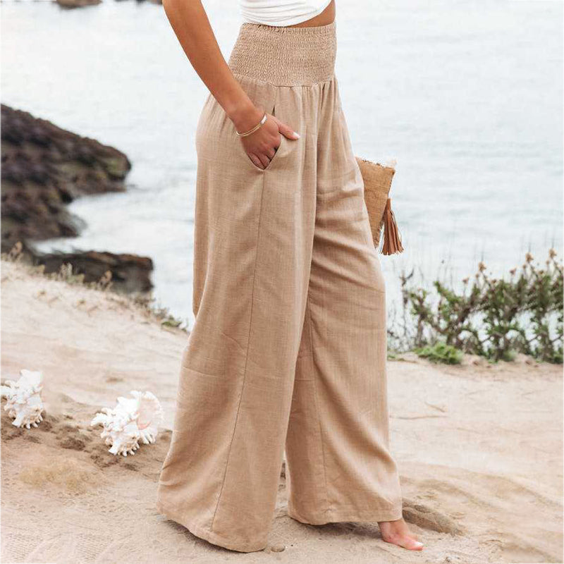 SASHA - WIDE WOMEN'S TROUSERS