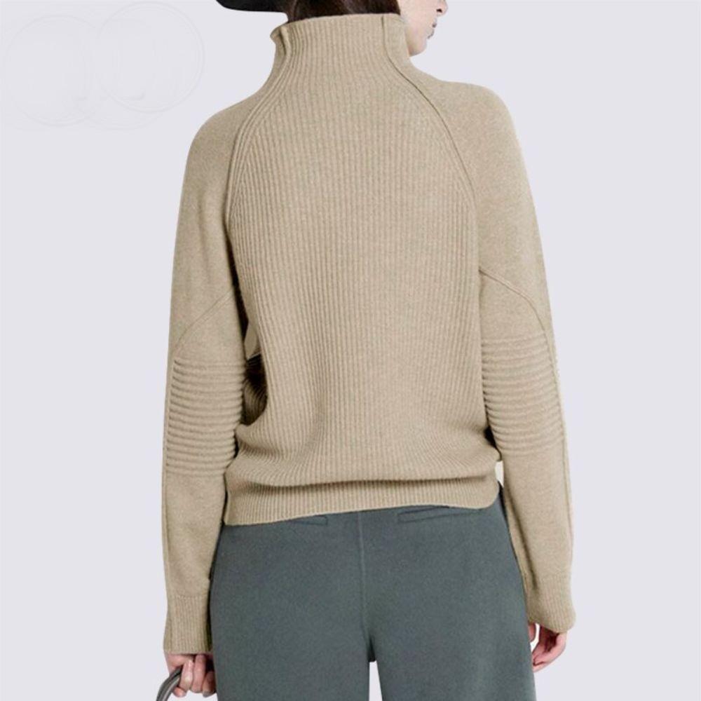 Carnella - Soft cashmere turtleneck jumper