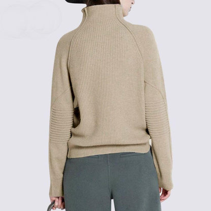 Carnella - Soft cashmere turtleneck jumper