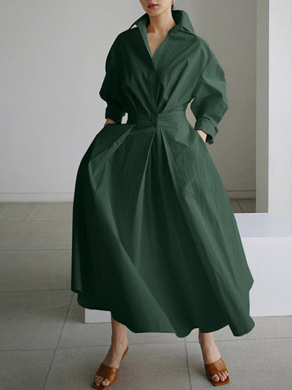 Aleona™ Retro Collar Dress
