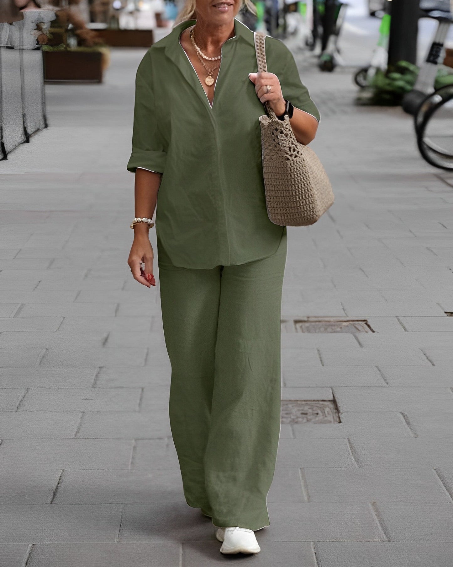 Santonia™ - Elegant linen set