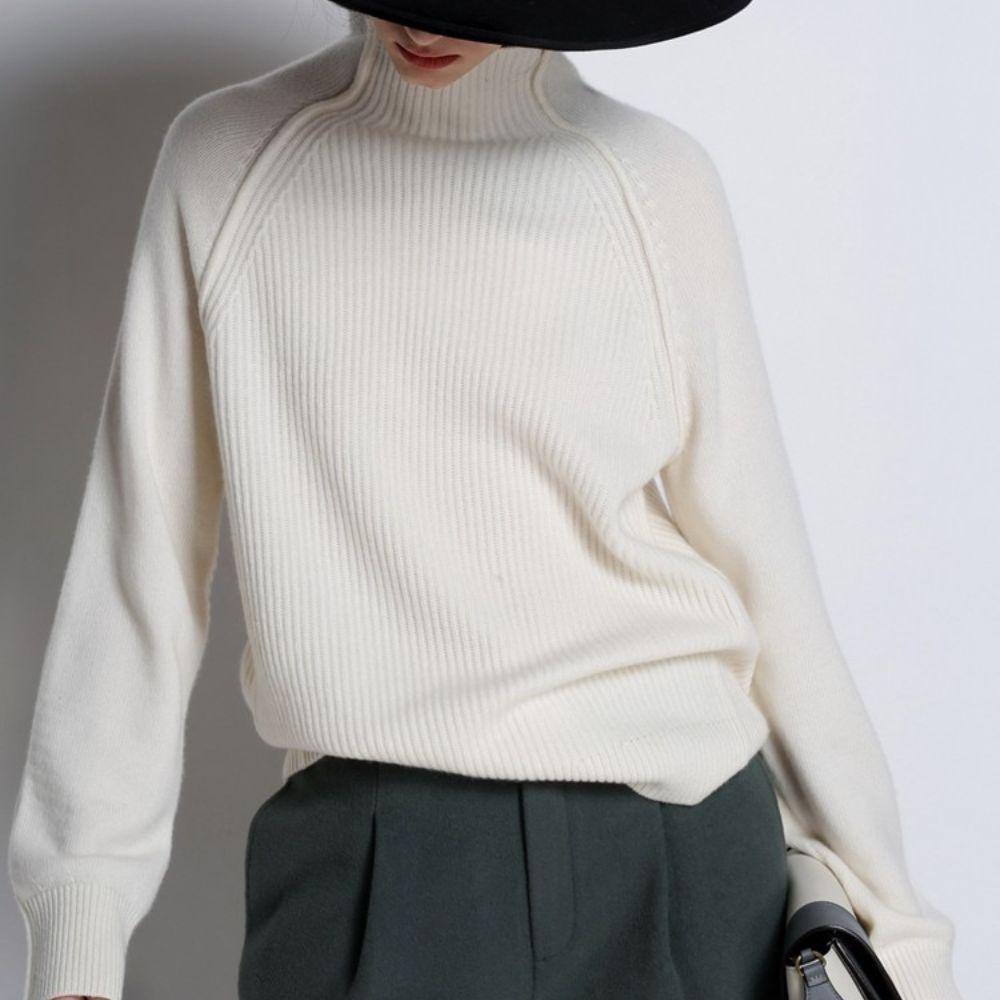 Carnella - Soft cashmere turtleneck jumper