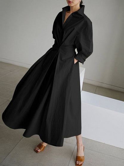 Aleona™ Retro Collar Dress