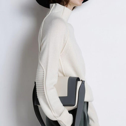 Carnella - Soft cashmere turtleneck jumper
