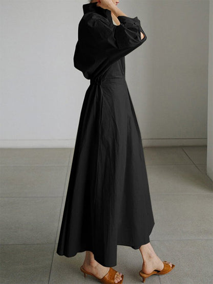 Aleona™ Retro Collar Dress