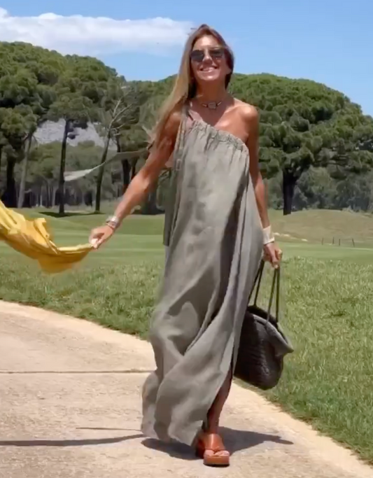 Zyra | Long Slimming Dress