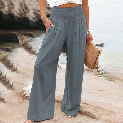 SASHA - WIDE WOMEN'S TROUSERS