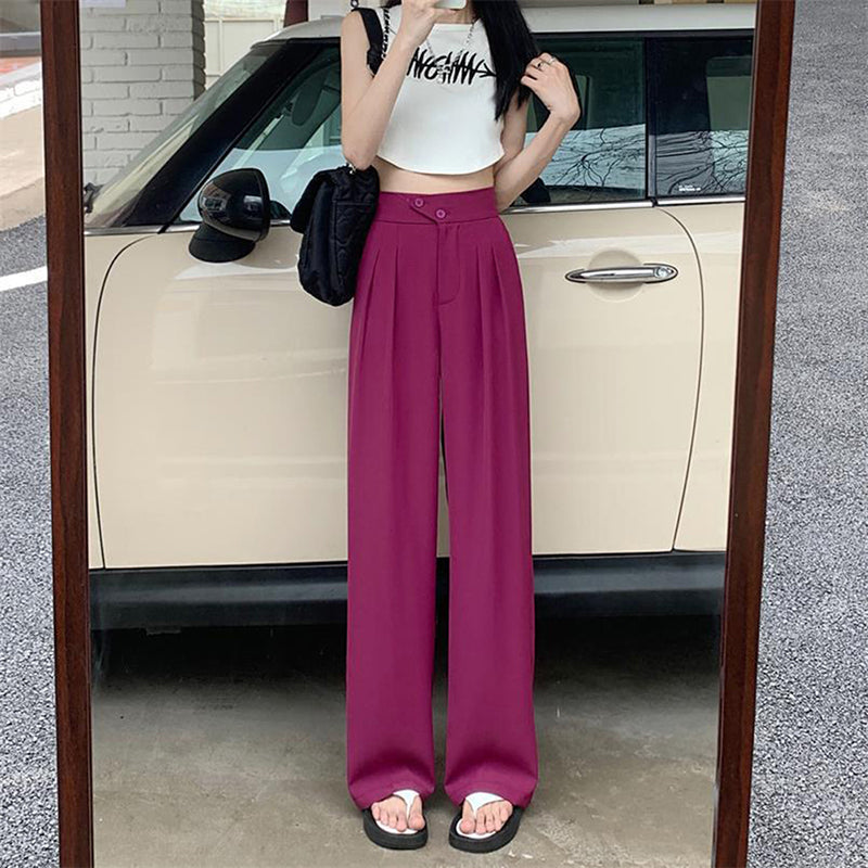 Nadia - Loose flowing pleated trousers