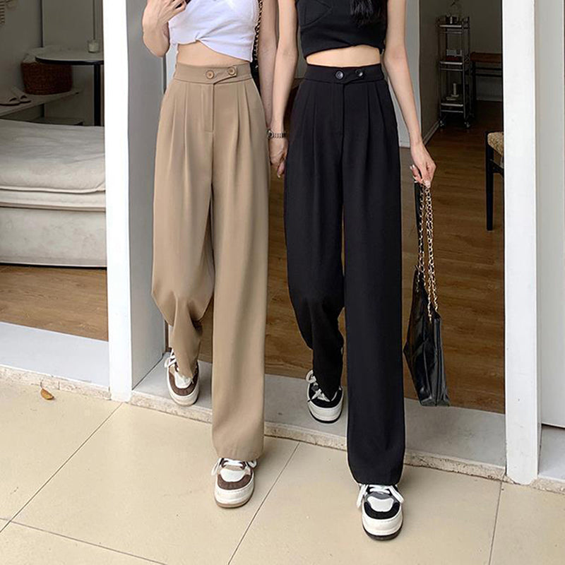 Nadia - Loose flowing pleated trousers