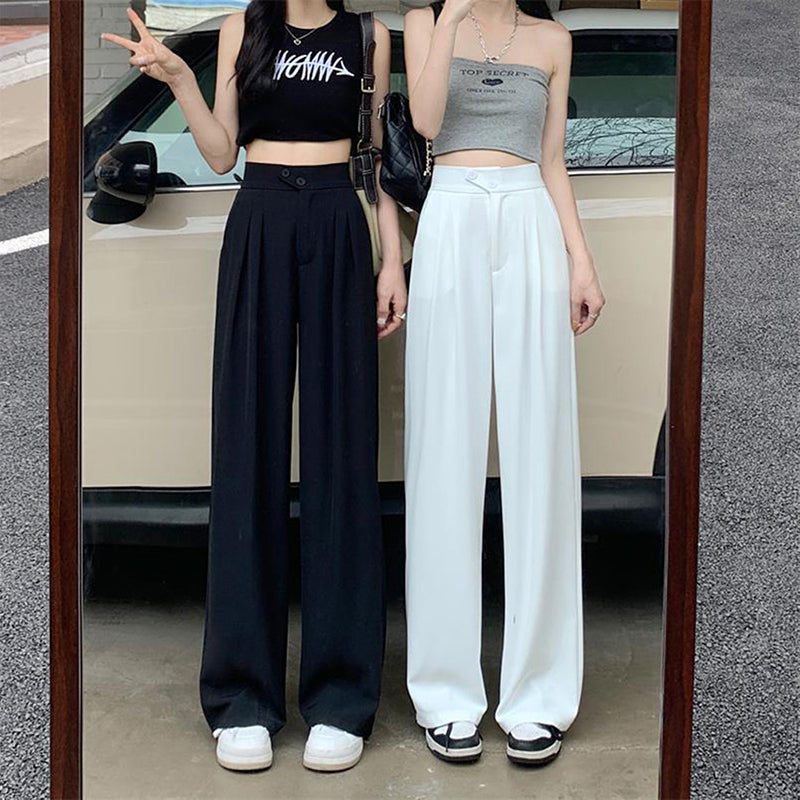 Nadia - Loose flowing pleated trousers