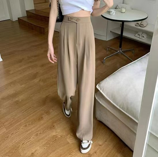 Nadia - Loose flowing pleated trousers
