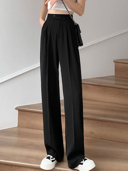 Nadia - Loose flowing pleated trousers