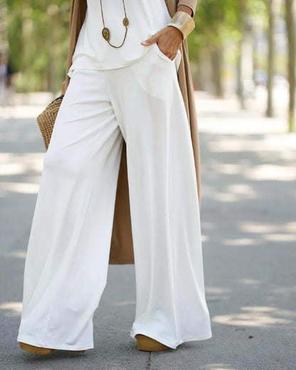 Cindy - White Two Piece Set