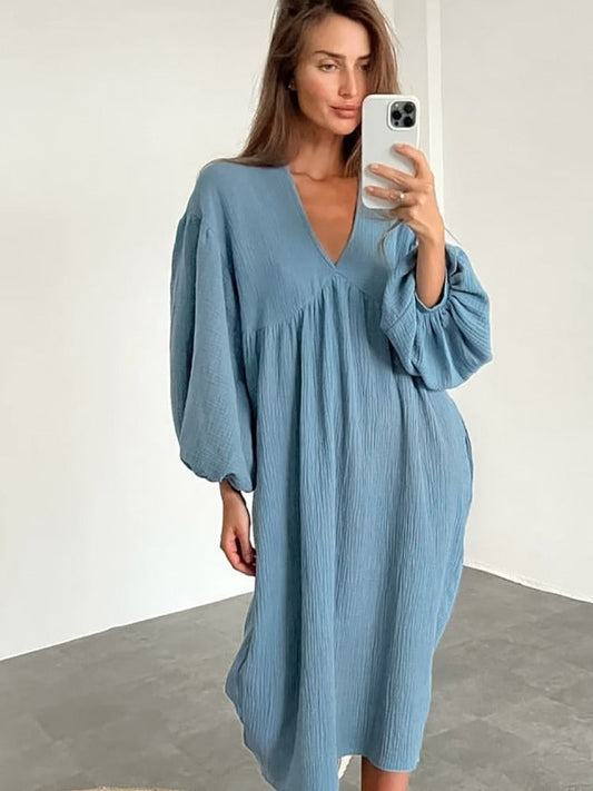 Amna™ Casual Women's Dress - Radiant for any occasion