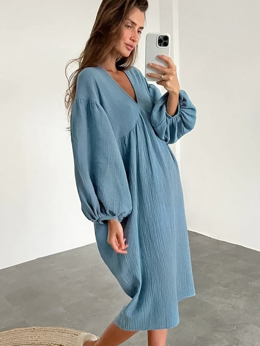 Amna™ Casual Women's Dress - Radiant for any occasion