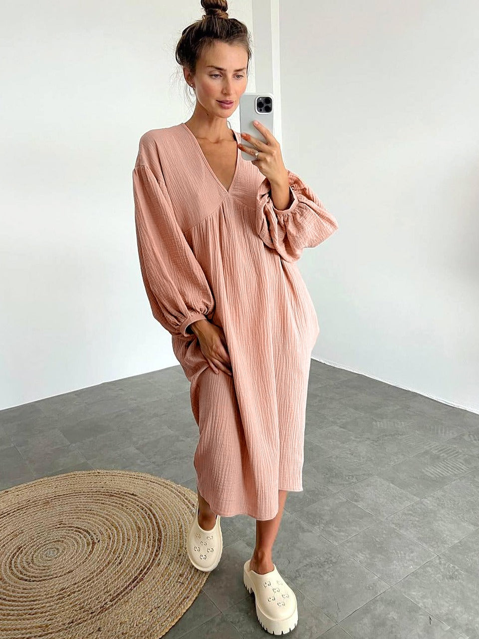 Amna™ Casual Women's Dress - Radiant for any occasion