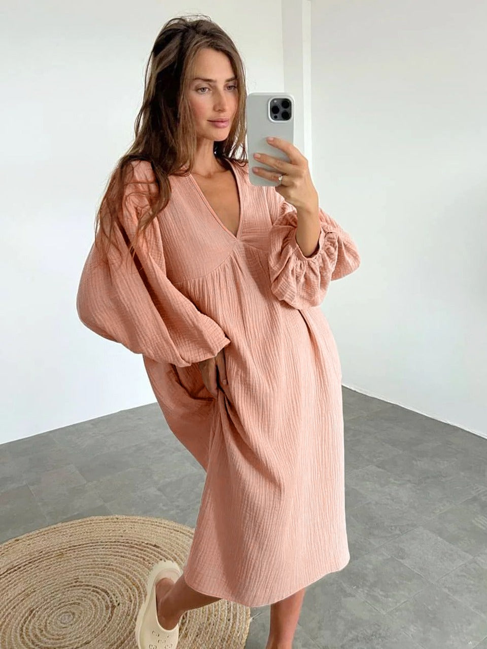 Amna™ Casual Women's Dress - Radiant for any occasion